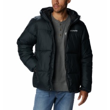 Columbia Winterjacke Puffect mit Kapuze (Thermarator Isolierung, wasserdicht) schwarz Herren